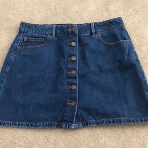 Jean skirt